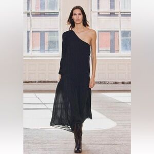Zara one shoulder dress